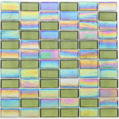 Huron Reef Glass Mosaic Tile
