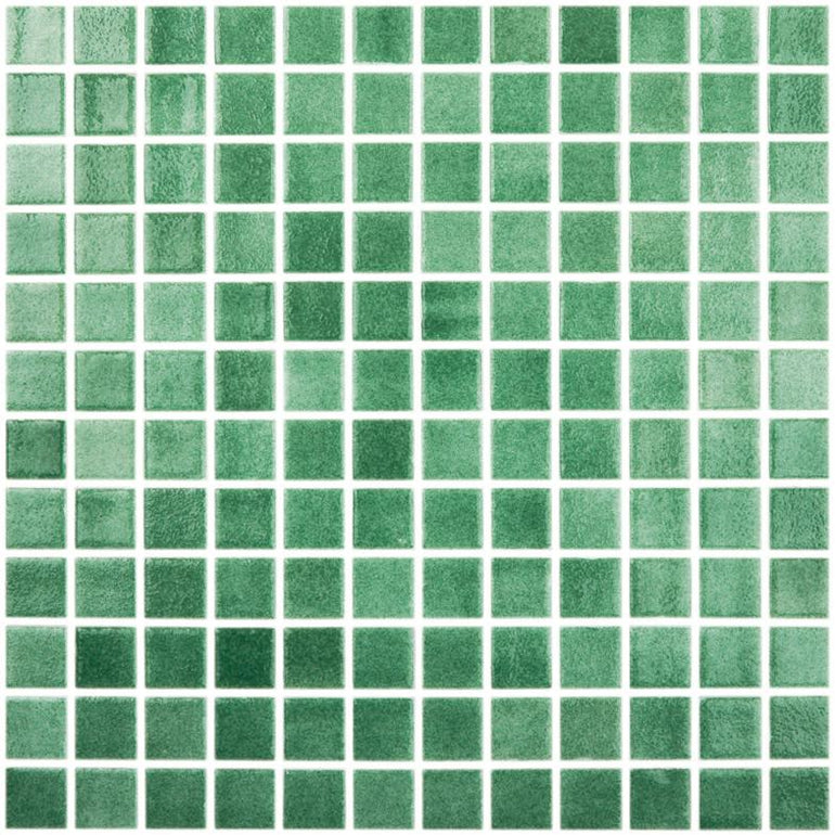 Fog Green, 1" x 1" - Glass Tile