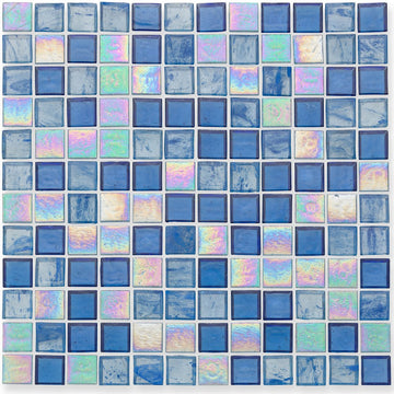 Splash Ripple Glass Tile by American Glass Mosaics