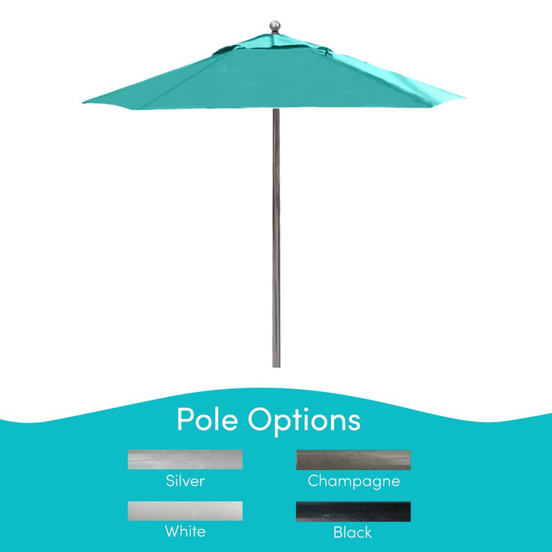 Riviera, 9" Umbrella | Outdoor Pool and Patio Umbrella