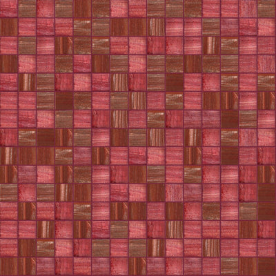 Rubicund Mix, 3/4 x 3/4 Mosaic Tile | TREND Glass Mosaic Tile