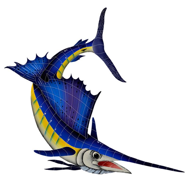 SAIBLURS Sailfish, Right Artistry in Mosaics