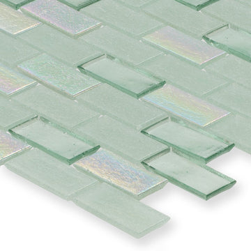 Superior Seagrass Glass Tile by American Glass Mosaics