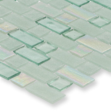Superior Seagrass Glass Tile by American Glass Mosaics