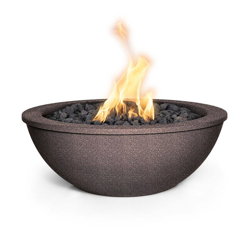 Sedona 27" Round Metal Fire Bowl | The Outdoor Plus Fire Feature - Copper Vein