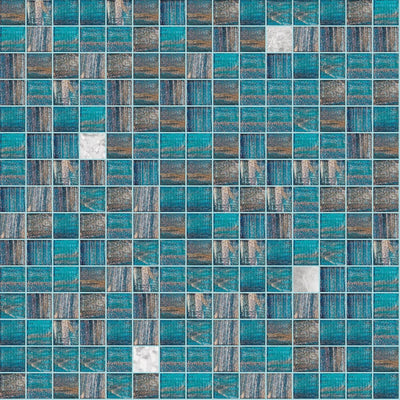 Shaggy Mix, 3/4 x 3/4 Mosaic Tile | TREND Glass Mosaic Tile
