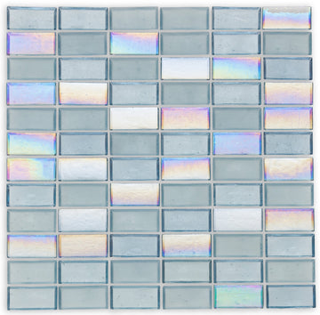 Huron Shark Glass Mosaic Tile