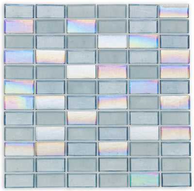 Huron Shark Glass Mosaic Tile