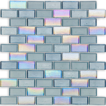 Huron Shark, 1" x 2" Glass Mosaic Tile | American Glass Mosaics