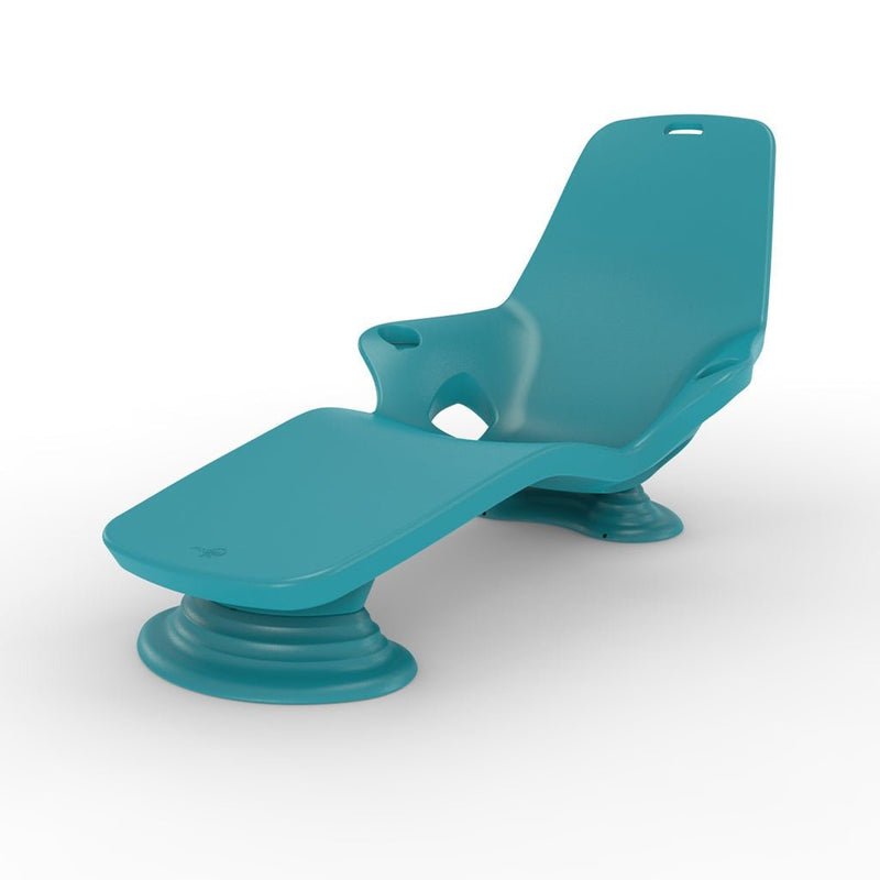 Shayz 4" Riser for Shayz In-Pool Lounger (Set of Two), Surf Blue - Luxury Pool Lounge Chair