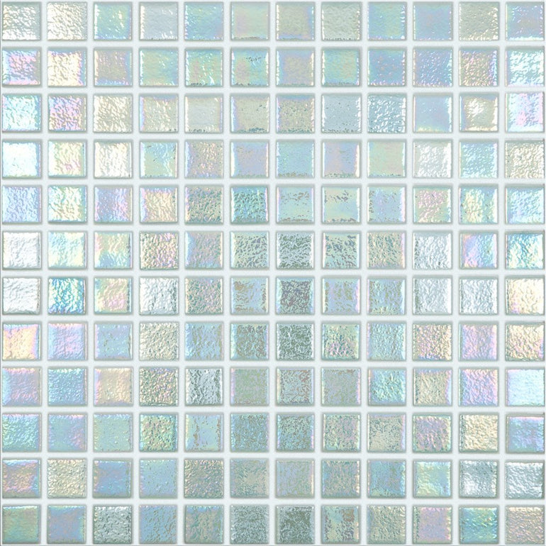 093554M Shell Mystic 554, 1" x 1" - Glass Tile
