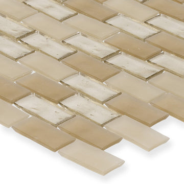 Huron Shore, 1" x 2" Glass Mosaic Tile | American Glass Mosaics