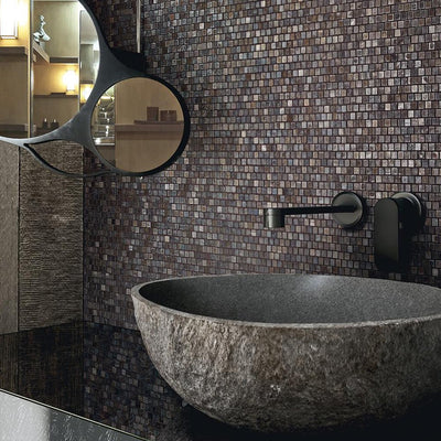 Simoon, 5/8" x 5/8" Glass Tile | Mosaic Tile by SICIS