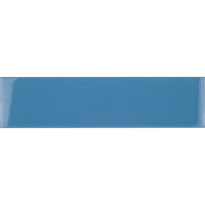 Sky Blue, 3" x 12" Glass Tile | TRMTEBESKYBL312 | Aquatica Pool Tile