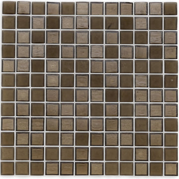 Huron Smoke Glass Tile by American Glass Mosaics