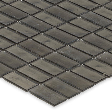Smoke, 1" x 2" Glass Mosaic Tile | American Glass Mosaics