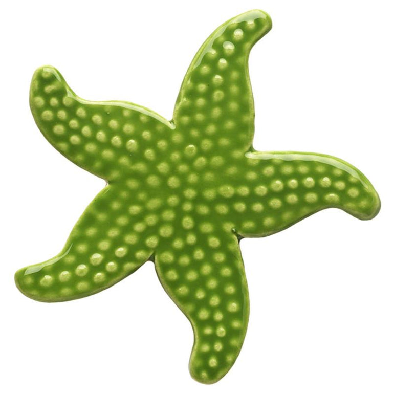 102GR Starfish - Green Custom Mosaics