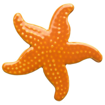 102OR Starfish - Orange Custom Mosaics