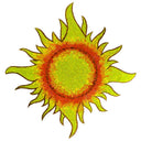 Sun - Pool Mosaic
