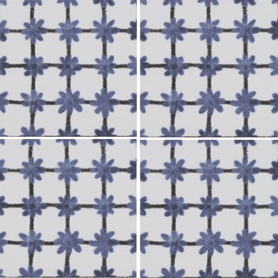 Tappeto 5, 6" x 6" Tile | EMCSOLGTAPPDEC5 | Porcelain Pool Tile by Aquatica