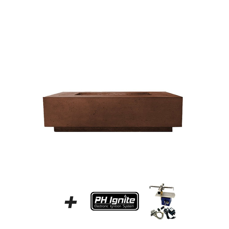 Prism Hardscapes Tavola 8 Fire Table | PH-IGNITE-473-1 | Outdoor Gas Fire Pit