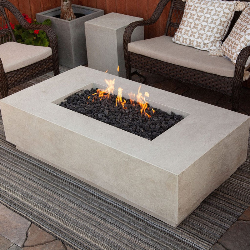 Prism Hardscapes Tavola 8 Fire Table | Outdoor Gas Fire Pit