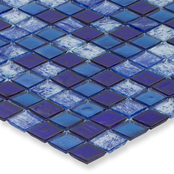 Splash Tidal Glass Tile by American Glass Mosaics