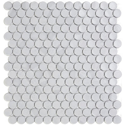 Titanium 0 Barrels, 6/8" Glass Tile | Mosaic Tile for Pools by SICIS
