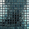 Black Iridescent, 1" x 1" - Glass Tile