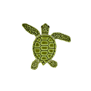 TLMGRECB Loggerhead Turtle C Mini - 4" Green Artistry in Mosaics