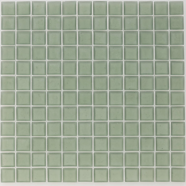 Tremolite Beach 1x1 Glass Tile | E11.267.08S | American Glass Mosaics