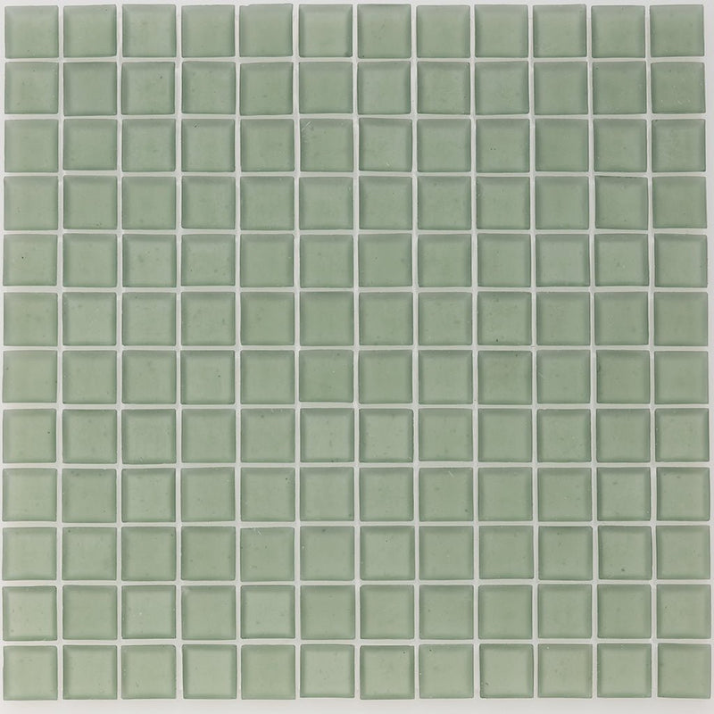 Tremolite Beach 1x1 Glass Tile | E11.267.08S | American Glass Mosaics