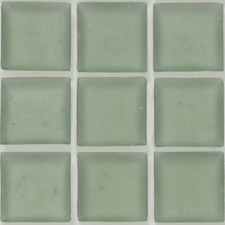 Tremolite Beach 1x1 Glass Tile | E11.267.08S | American Glass Mosaics