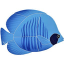 Tiger Tang - Blue - Pool Mosaic