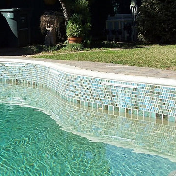 Verde, 3" x 3" | JOYA-301 | Fujiwa Porcelain Pool Tile