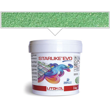 Verde Prato EVO 420 Epoxy Grout | Litokol Starlike Glamour Green Epoxy Tile Grout