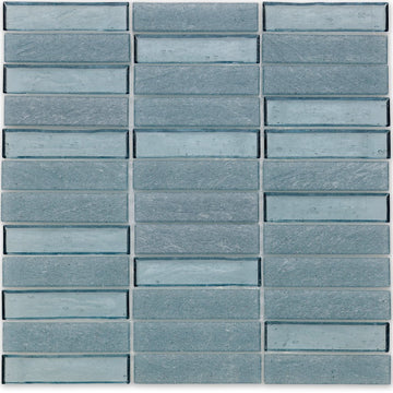 Superior Wave Glass Tile by American Glass Mosaics