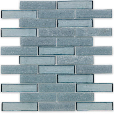 Superior Wave Glass Tile by American Glass Mosaics